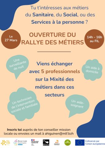 1er rallye des Métiers du sanitaires-sociales Fougères - 02 04 25